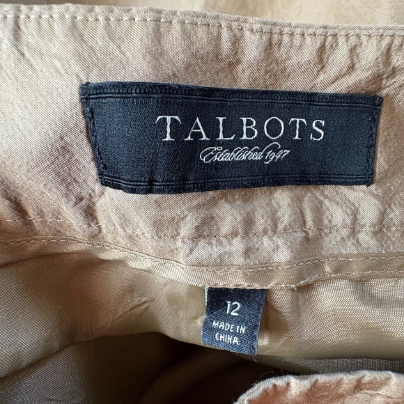 Talbots Dress Up Pants Trousers with Lining Size: 12 - Picture 11 of 11